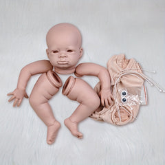 21 Inches Blank Vinyl Unpainted DIY Reborn Kit