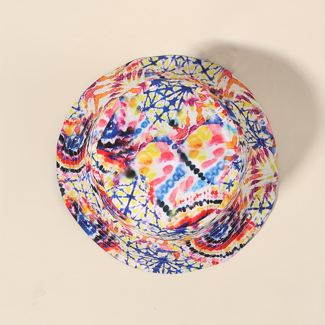 Tie Dye Fisherman Cap Sunscreen Basin Hat