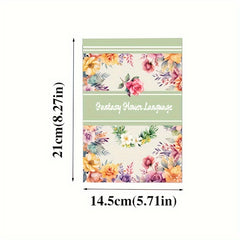 20pcs Retro Character Diary Decoration Flower Journal PET Sticker Book
