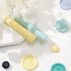 Half Wax Stick Of Sealing Wax Retro Sealing Wax Bright Colored Sealing Wax
