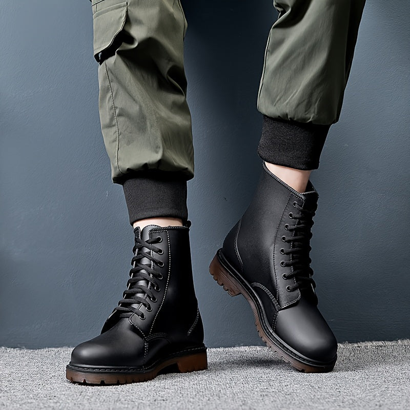 Women's Waterproof Lace Up Rain Boots Comfortable Non slip Outdoor Rain Boots