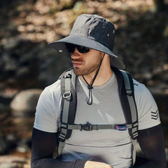 Summer Men's Sunshade Big Brim Sun Protection Hat