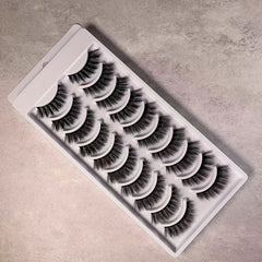10 Pairs 3D False Eyelashes Natural Full Strip Eye Lashes Extension