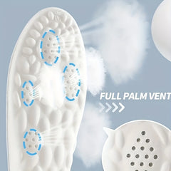 4D Latex Sports Insole Pain Relief Arch Support Running Insole