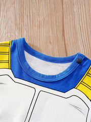Newborn Baby Anime Long Sleeve Rompers Costume Jumpsuit
