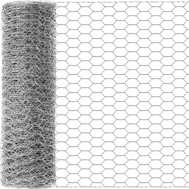 1pc Chicken Wire 34 X 599 Poultry Wire Mesh Galvanized DIY Garden Fence