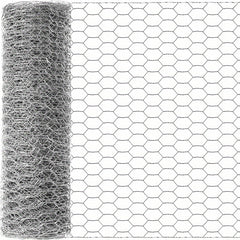 1pc Chicken Wire 34 X 599 Poultry Wire Mesh Galvanized DIY Garden Fence