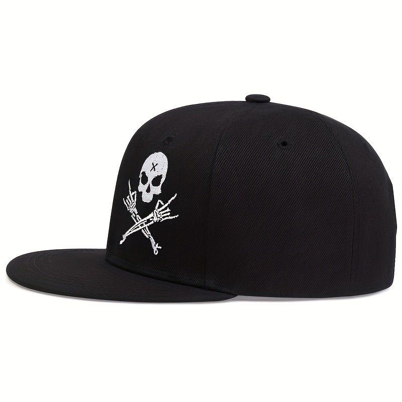 Men's Skull Baseball Cap Adjustable Casual Style Hat