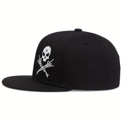 Men's Skull Baseball Cap Adjustable Casual Style Hat
