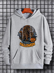 Men's Werewolf Graphic Hoodie Casual Sweatshirt for Halloween