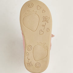 Rhinestone Bow Boots Girls Warm Winter Non-slip Comfortable