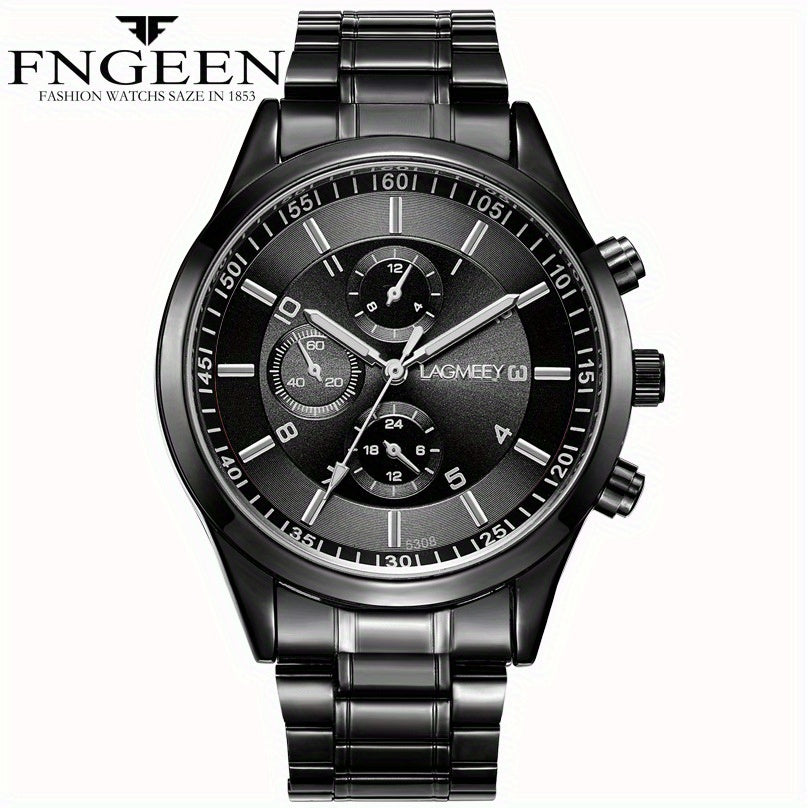 Men's Ultra Thin Steel Strap Sports Watch