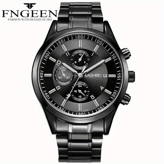Men's Ultra Thin Steel Strap Sports Watch