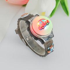 Gradient Car LED Fidget Spinner Watch Gift For Kids