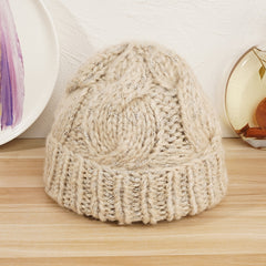 Winter Soft Knit Beanie Hat Warm Skull Cap For Women
