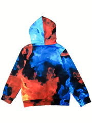 Girls Flame Graphic Hoodies Comfy & Casual Sports Gift