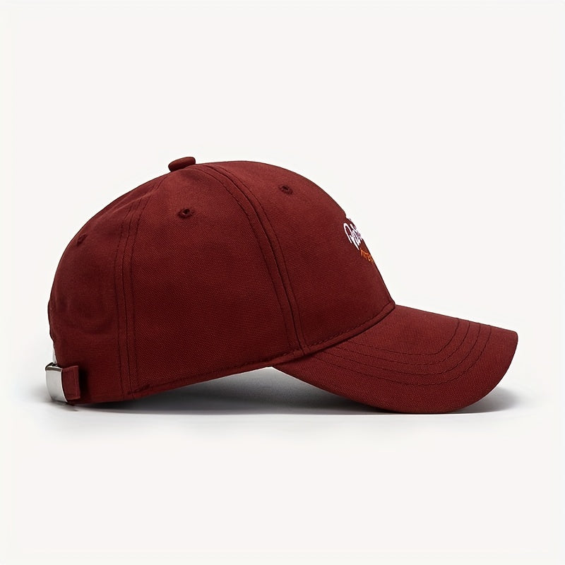 Men's Summer Sunshade Hat Outdoor Embroidered Baseball Cap