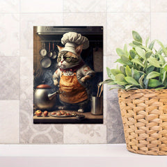 Modern Angry Cat Wall Stickers Home Decor Large Size