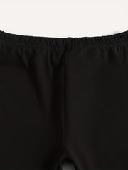 Girls Baby Girl Print Waistband Shorts Breathable Comfortable Casual Pants