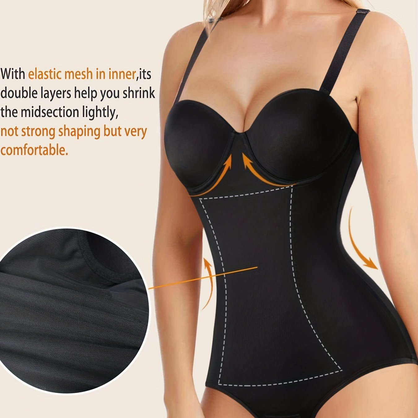 Tummy Control Butt Lifting Slip Body Shaper Women's Underwear