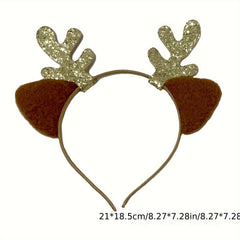 Christmas Antlers Headband Elk Ears Party Headwear
