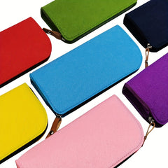 Multicolor Felt Pen Case Student Stationery Storage
