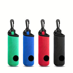 Ball Waist Bag Holds 3 Balls & 3 Tees Fanny Pack with Carrying Hook