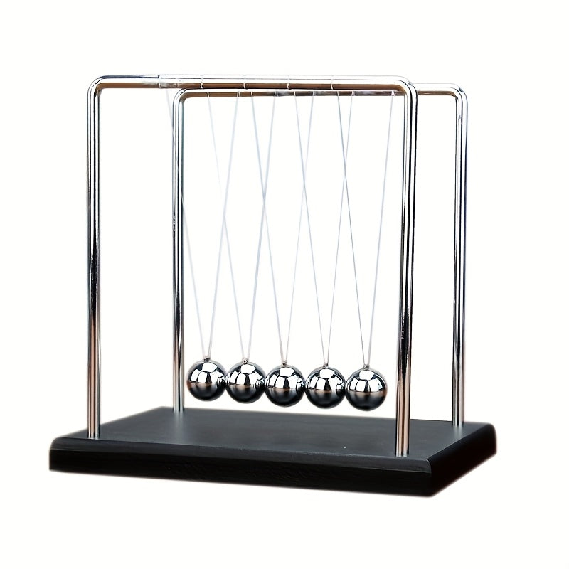 Newton's Cradle Ball Base Swing Toy with 6 Balls