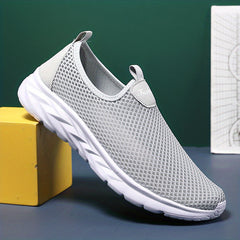 Men's Lightweight Mesh Slip-On Sneakers