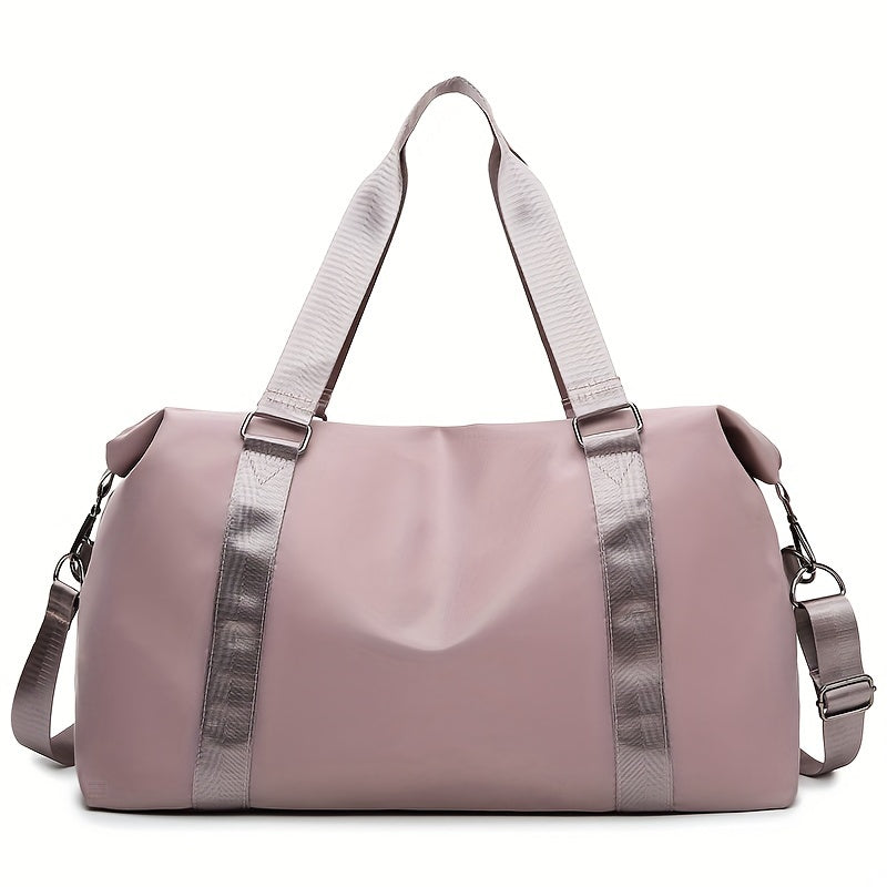 Women's Portable Yoga Bag Dry/Wet Separation Waterproof Luggage Short Travel Bag