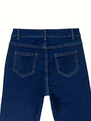 Women's Plus High Rise Flared Leg Jeans