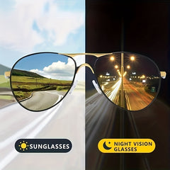 Photochromic Polarized Sunglasses for Driving UV400