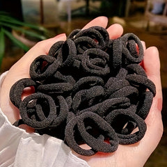 100pcs pack Hair Ties Elastic Hair Rope Style Hair Band