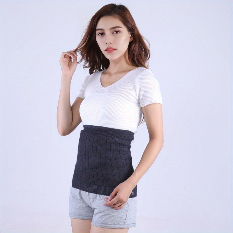 Warm Woolen Waist Protector Plus Velvet for Men and Women