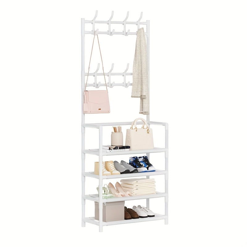 1pc Carbon Steel Shoe Rack Storage Hanger Shoe Storage Device