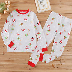 2pcs Kids Christmas Tight Fit Pajamas
