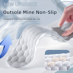 2pcs Shock Absorption Anti Slip Insole Breathable
