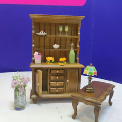 1:12 Dollhouse Furniture Set for DIY Decoration and Scene Building