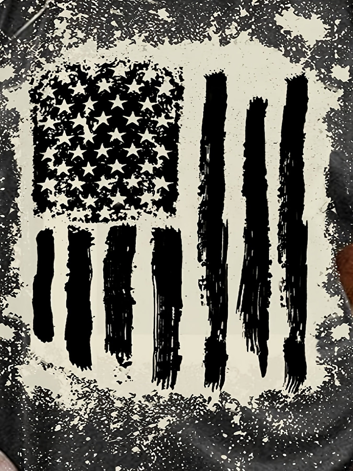 Vintage Flag Print Tank Top for Women