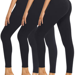 3Pcs High Waist Yoga Leggings Women's Activewear