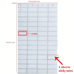 Diamond Painting Storage Label Stickers Tool Accessories