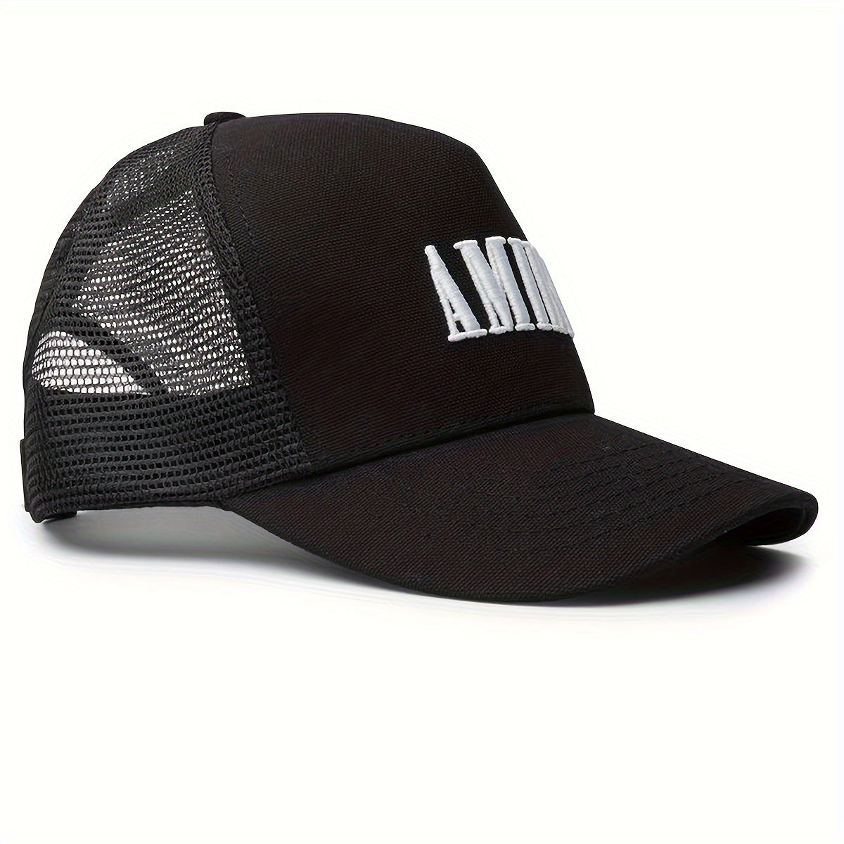 Letter Embroidery Trucker Hat Vintage Baseball Cap Dad Hat