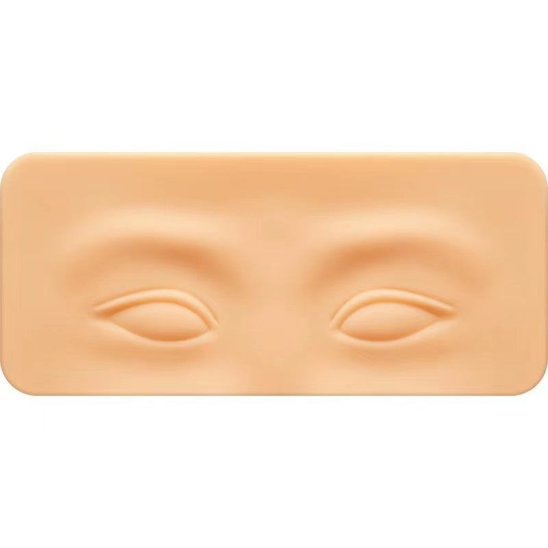 3D Bionic Thickened Silicone Practice Skin for Eyelash Eyebrow Shape