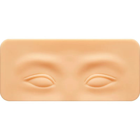 3D Bionic Thickened Silicone Practice Skin for Eyelash Eyebrow Shape