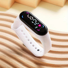 Touch Screen Tracker Silicone Sports Watch for Kids
