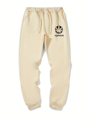 Vegetarian Casual Graphic Drawstring Joggers Men's Sweatpants