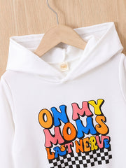 Boys Casual Hooded Sweatshirt for Spring Fall Kids Hoodie Tops