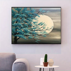 11CT Natural Landscape Cross Stitch Kit Home Decor DIY Gift