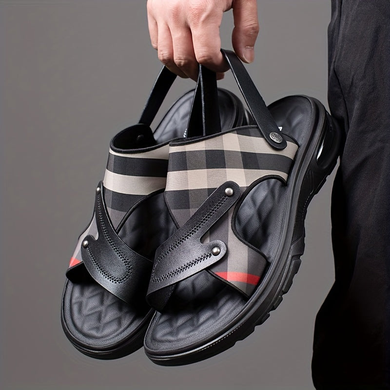Men's Wear Resistant Non Slip Sandals Quick Drying Comfy Slides