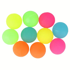 10pcs High Bounce Toy Luminous Balls Kids Party Favor Decoration Bouncy Ball